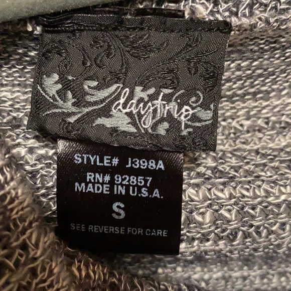 Grey cowl neck knit sweater - Picture 10 of 13